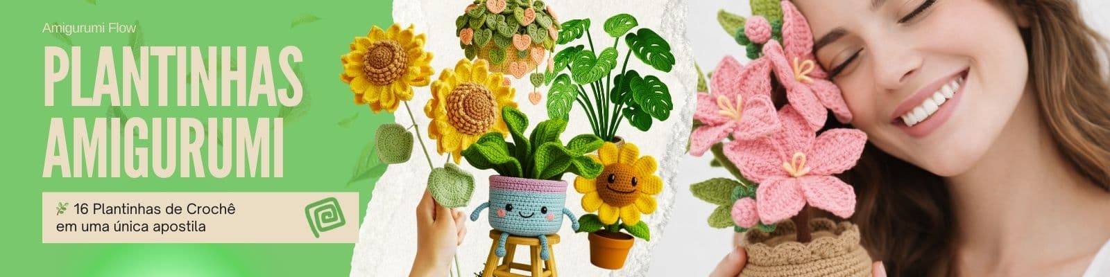 Banner para a página de vendas do produto de plantas