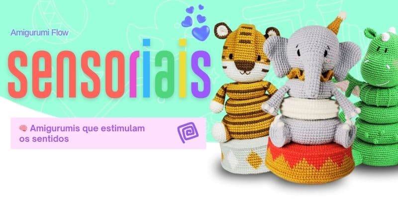 Banner para o produto de brinquedos sensoriais